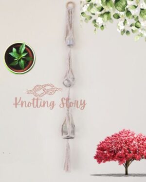 Macrame 3-tier Plant Hanger