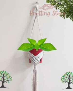 Macrame Diamond Plant Hanger