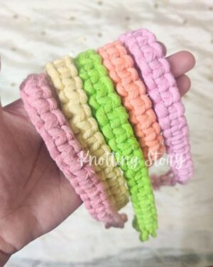 Macrame Tie-up Headbands