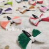 Macrame Bow Hair Clips - Image 2