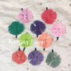 Macrame Flower Hair Clips