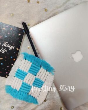 Macrame Square Coaster