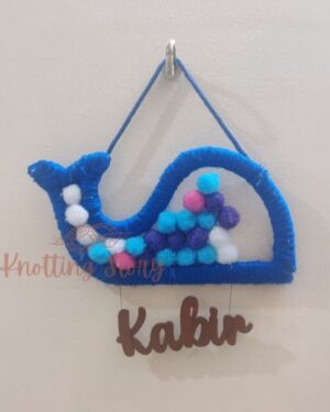 Macrame Whale Wall Hanging