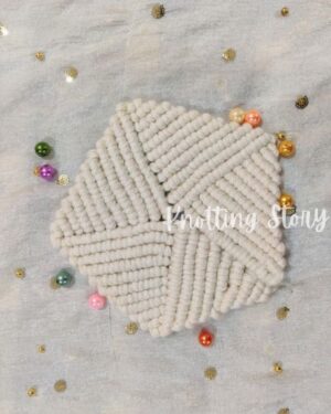 Macrame Pentagon Coaster