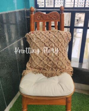 Macrame Full Cushion Cover