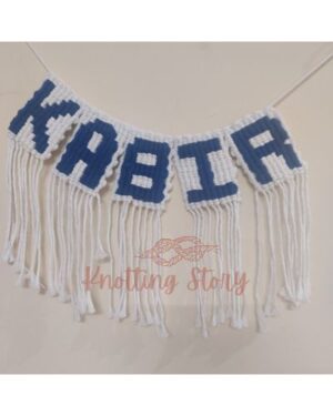 Macrame Name Wall Hanging
