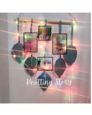 Macrame Photo Holder