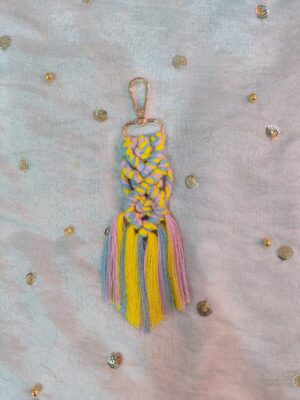 Macrame Boho Keychains