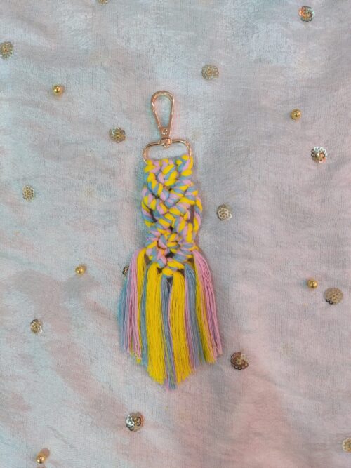 Macrame Boho Keychains