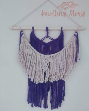 Macrame Layered Wall Hanging